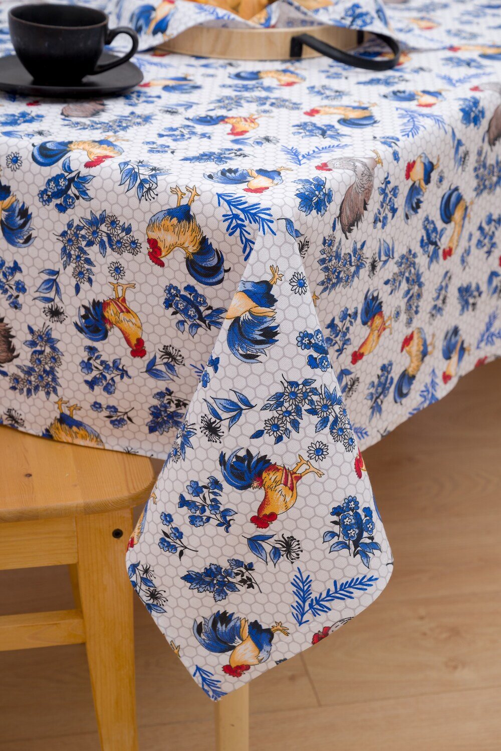 Натали Скатерть 581087 Скатерть Кочеток белый