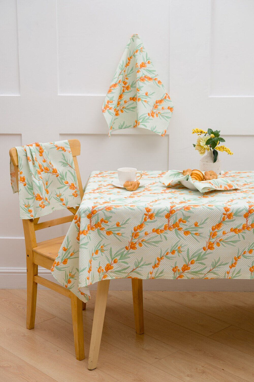 Натали Скатерть 581090 Скатерть Облепиха светло-бежевый