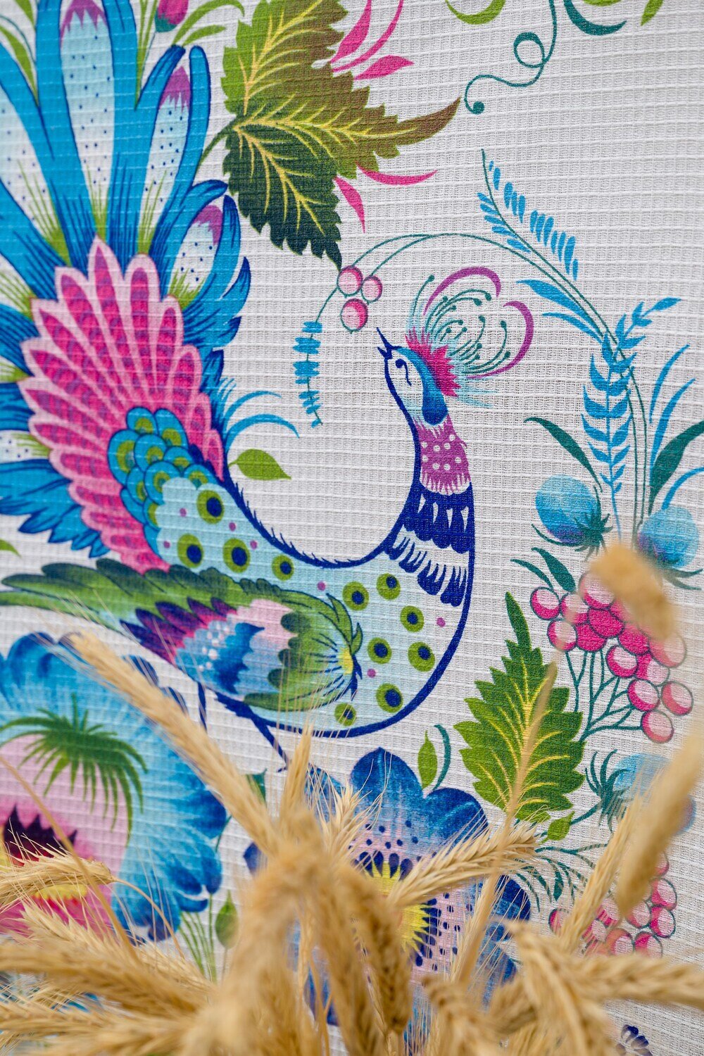 Натали Полотенце 581095 Полотенца вафельные Жар-птица синий