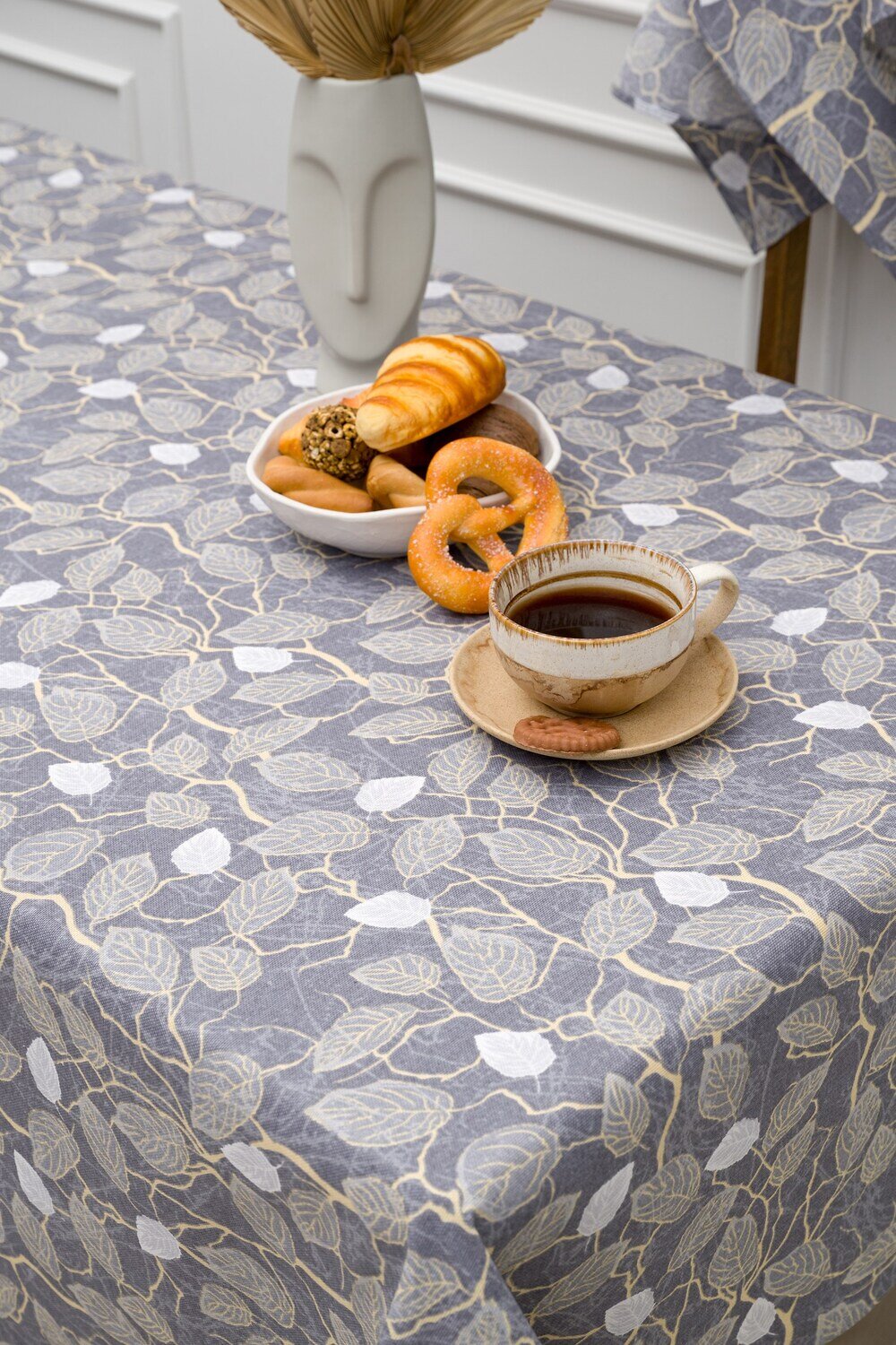 Натали Скатерть 581097 Скатерть Серенада темно-серый