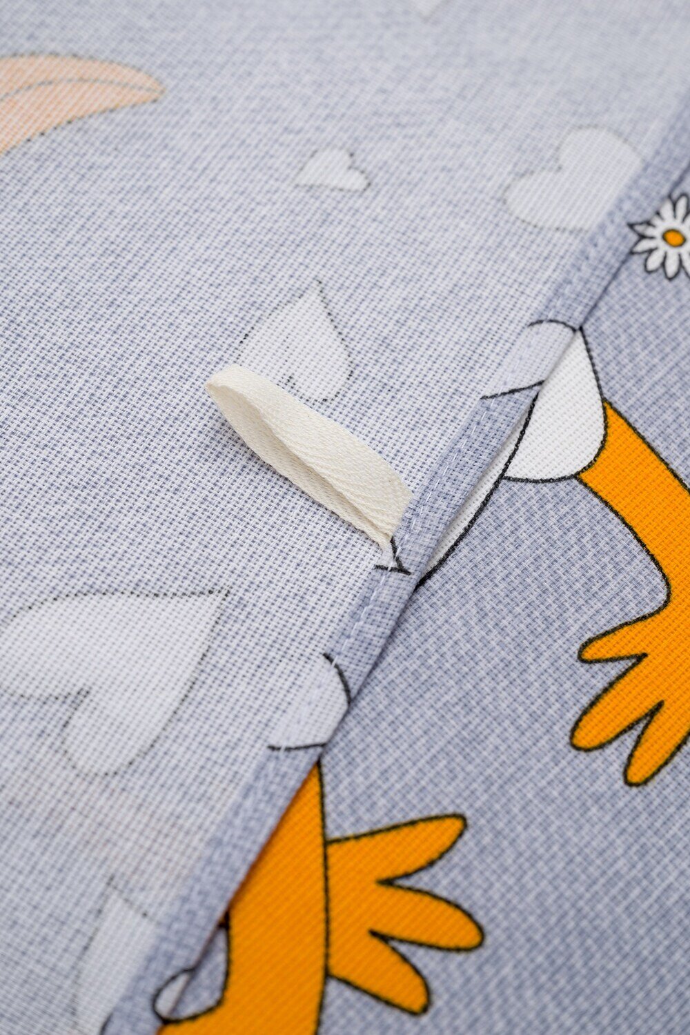 Натали Полотенце 581098 Набор кухонных полотенец Гусь обнимусь серый