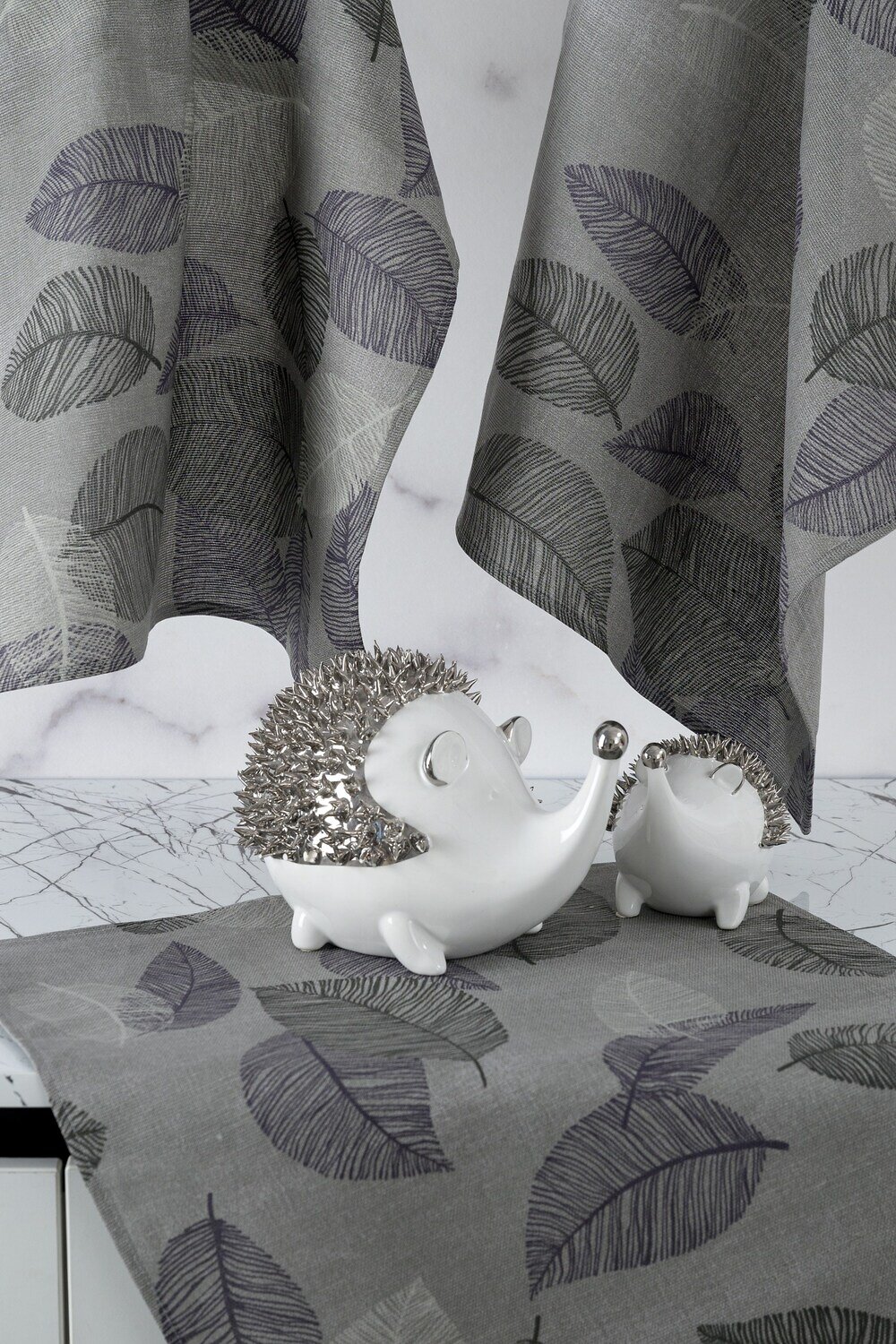 Натали Полотенце 581103 Набор кухонных полотенец Блоссом серый