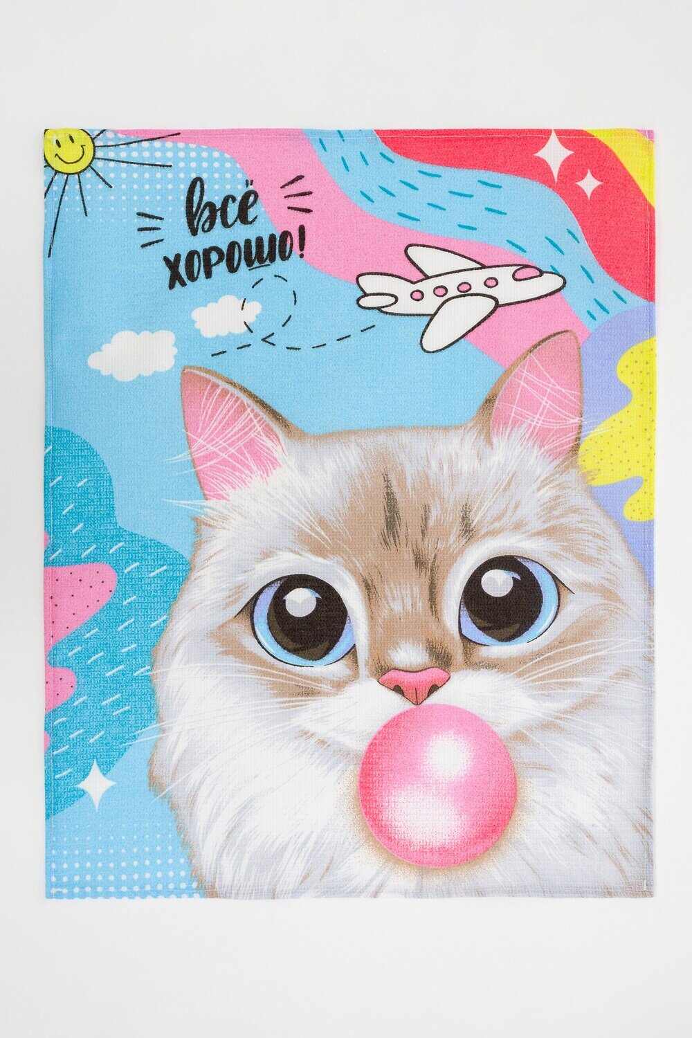 Натали Полотенце 581107 Набор кухонных полотенец Кис Кис мультицвет