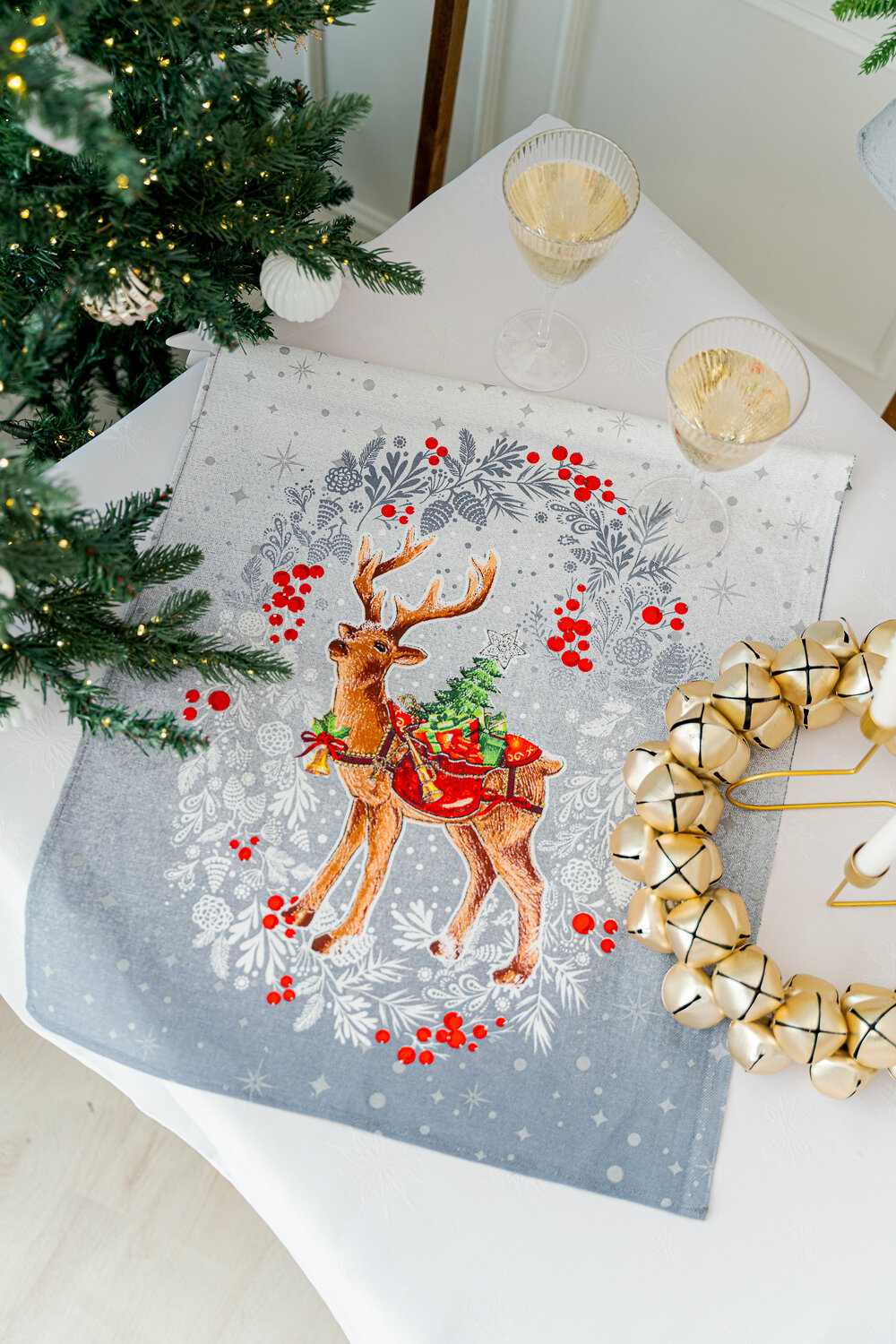 Натали Полотенце 581111 Полотенце кухонное Полярная звезда серый