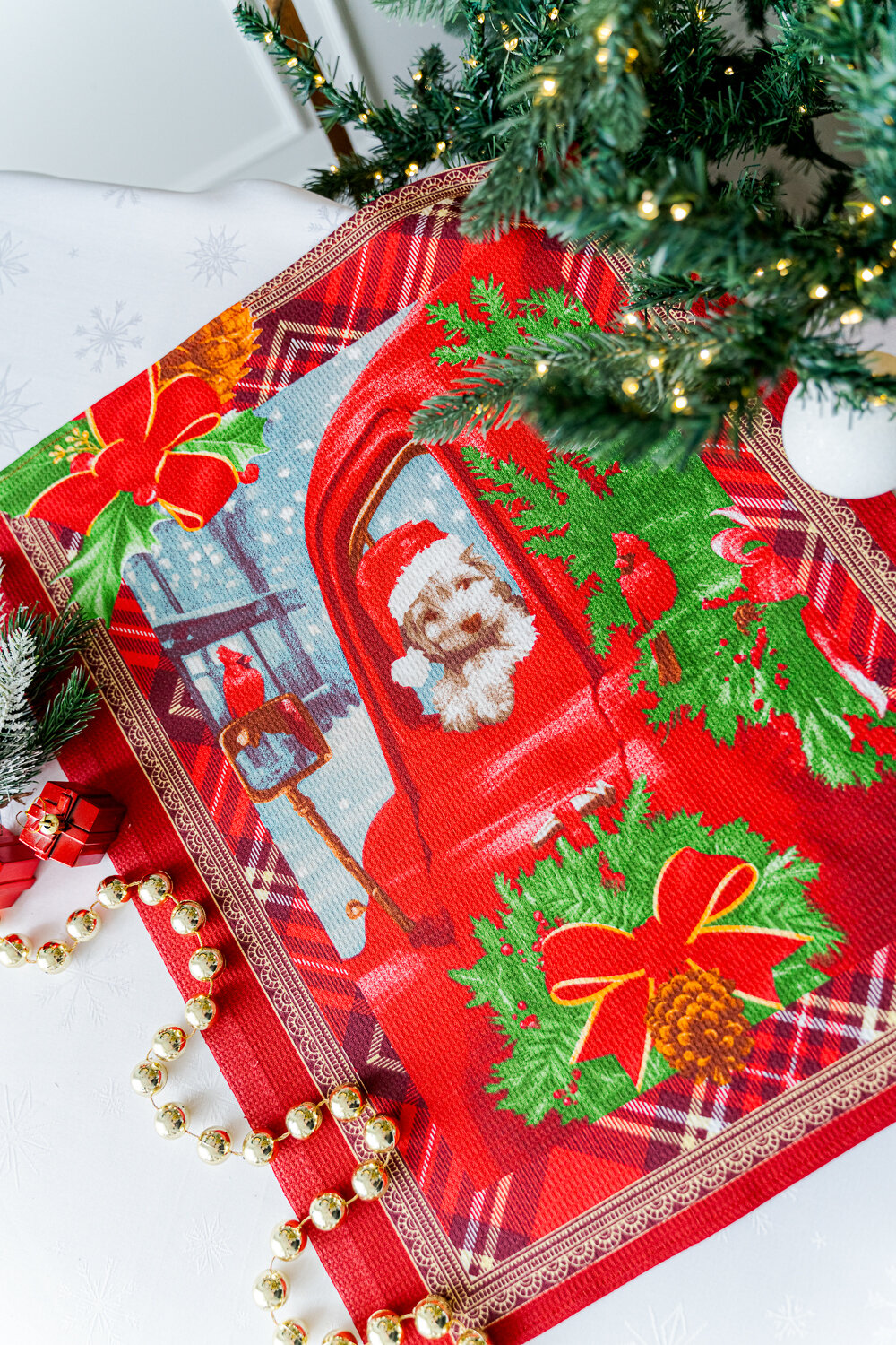 Натали Полотенце 581116 Полотенце кухонное Новогодние открытки в ассортименте