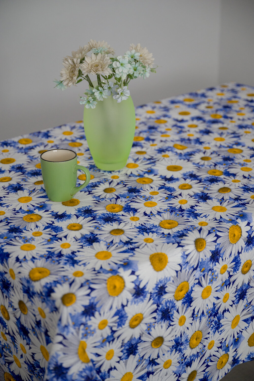 Натали Скатерть 581120 Скатерть Ромашковое поле белый,синий