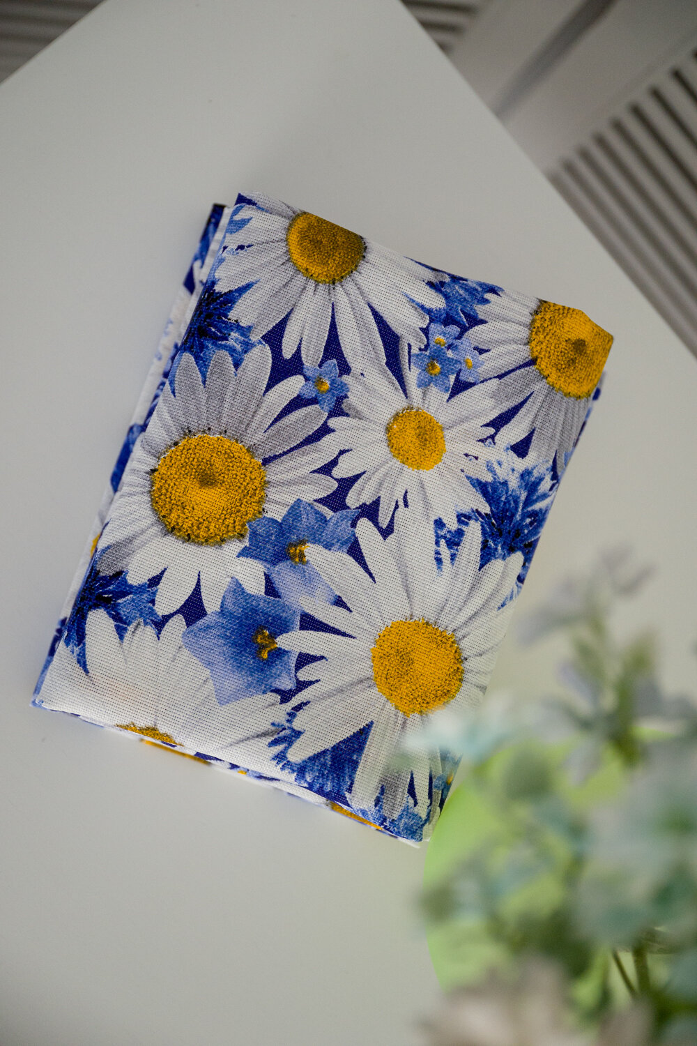 Натали Полотенце 581121 Набор полотенец Ромашковое поле бело-синий