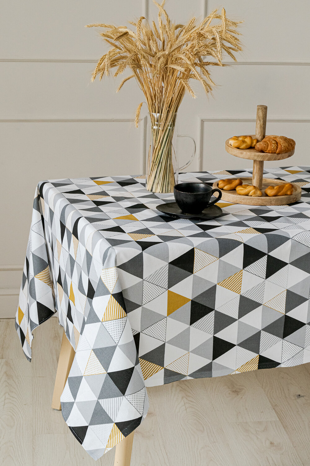 Натали Скатерть 581126 Скатерть Голд белый