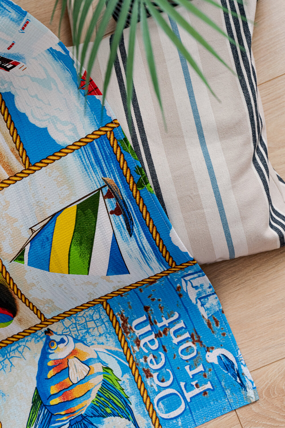 Натали Полотенце 581127 Полотенце пляжное пляжное Райский уголок синий