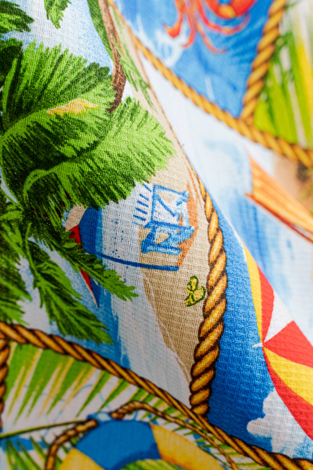 Натали Полотенце 581127 Полотенце пляжное пляжное Райский уголок синий