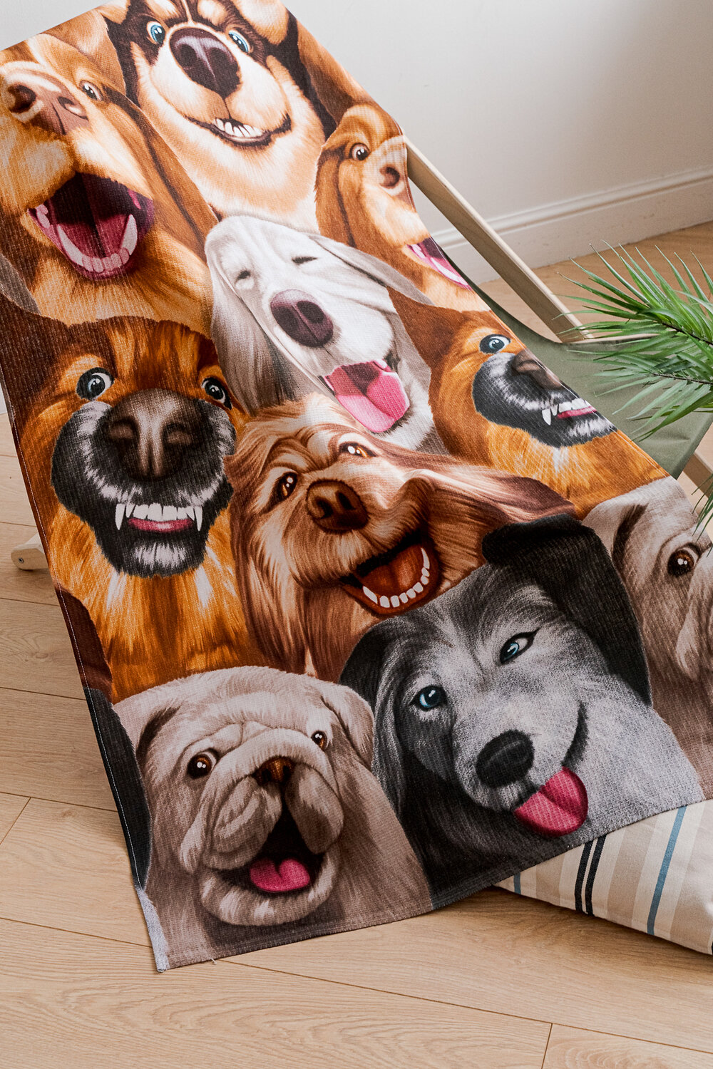 Натали Полотенце 581130 Полотенце банное Друзья коричневый