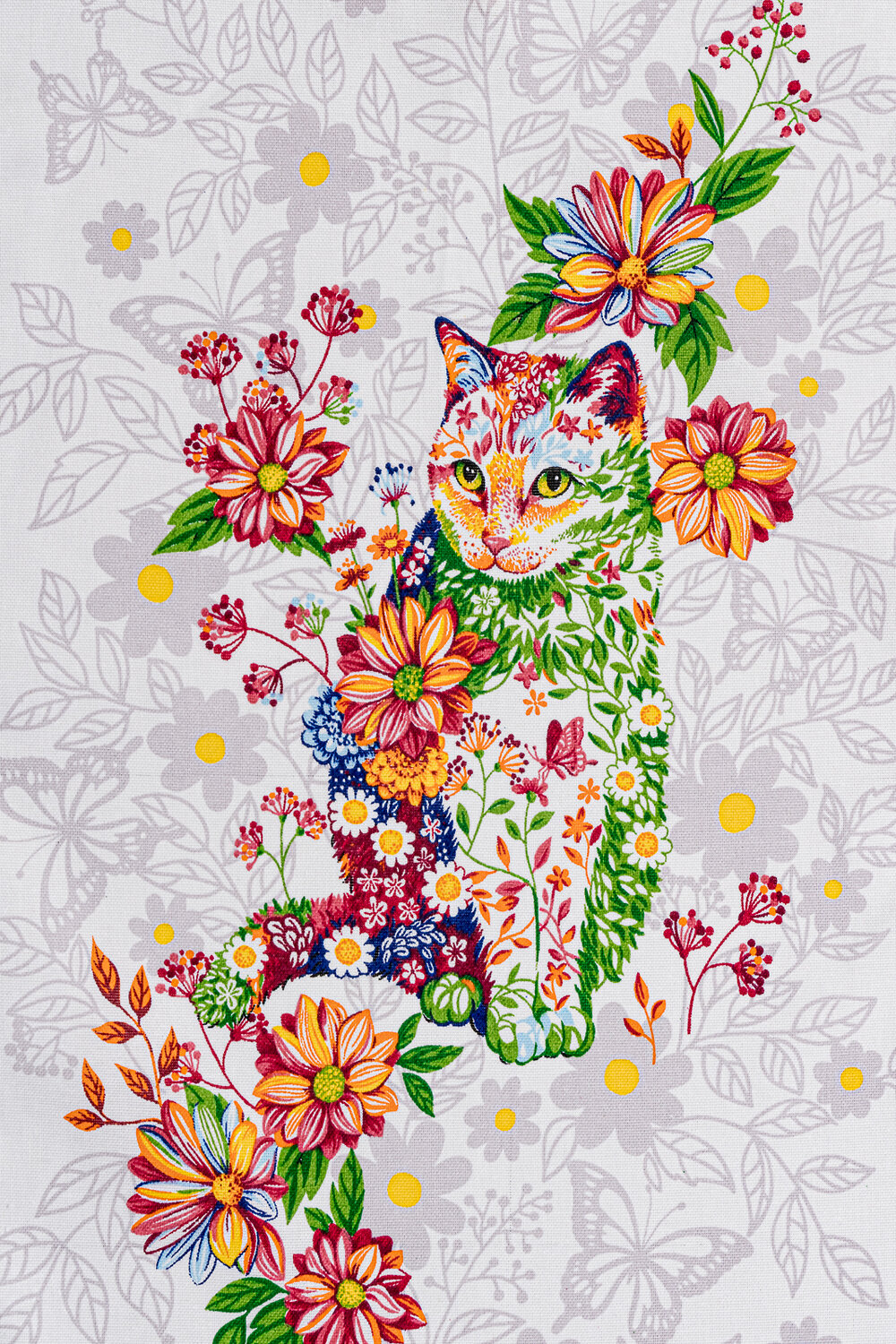 Натали Полотенце 581131 Набор полотенец Чудесный день беж/цветы