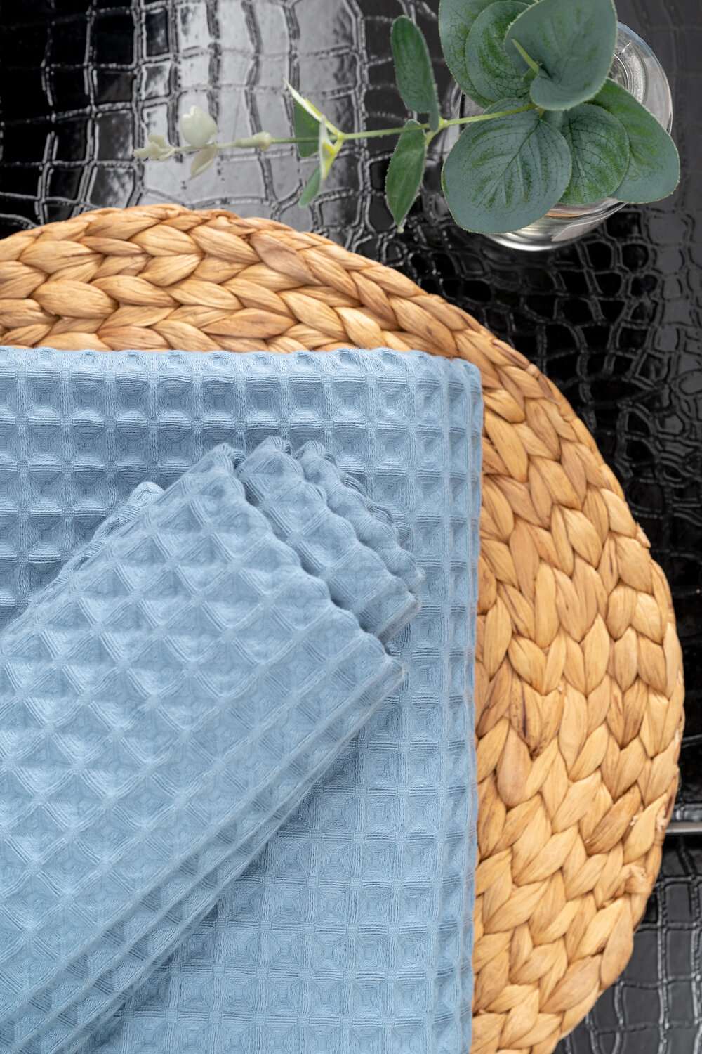 Натали Полотенце 581135 Полотенце для ванной Бохо серо-голубой