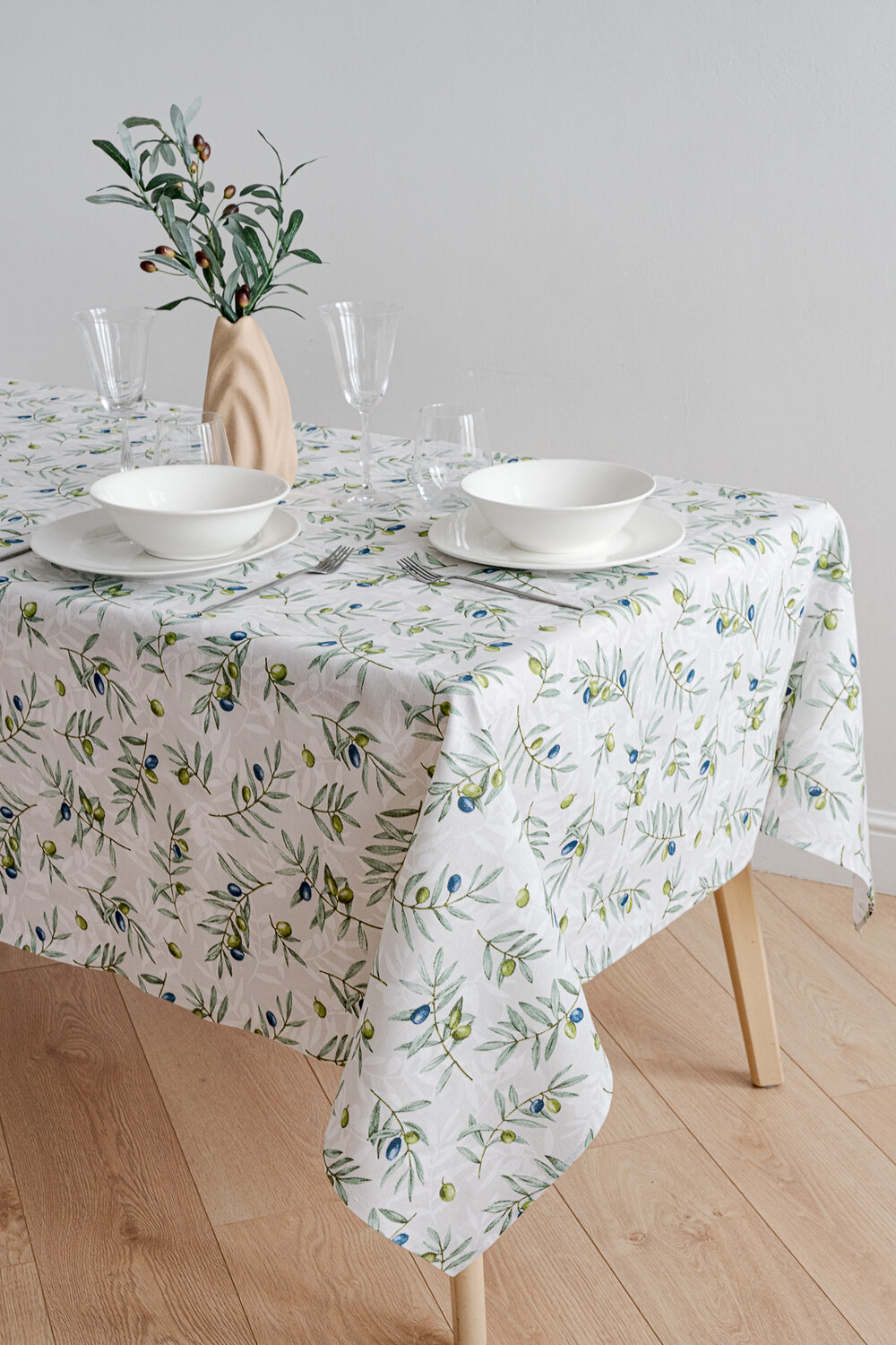 Натали Скатерть 581140 Скатерть Долина оливковый