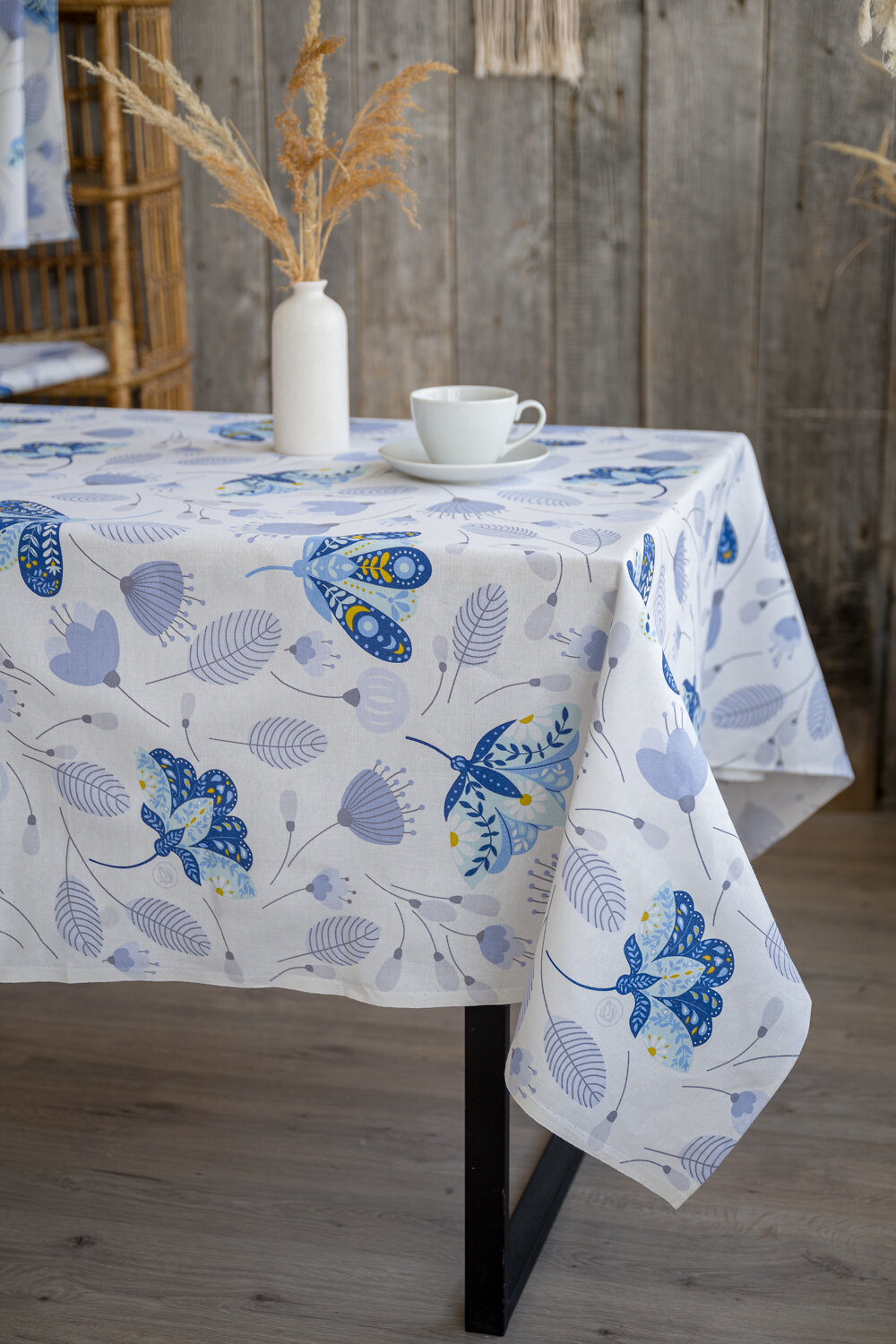 Натали Скатерть 581142 Скатерть Колибри белый