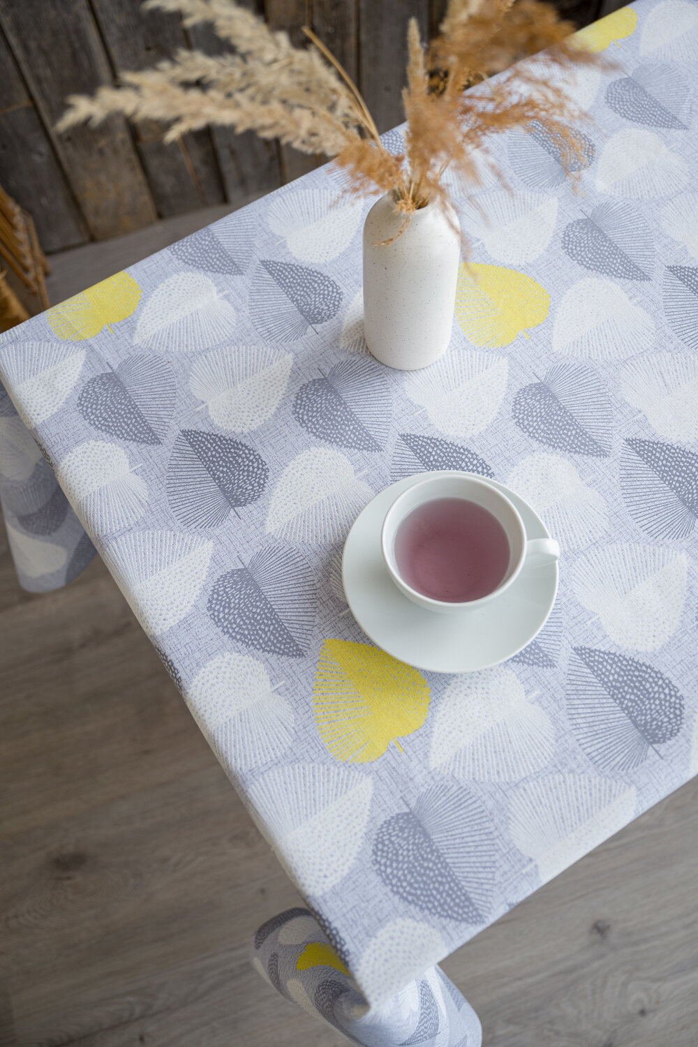 Натали Скатерть 581143 Скатерть Клинт серый