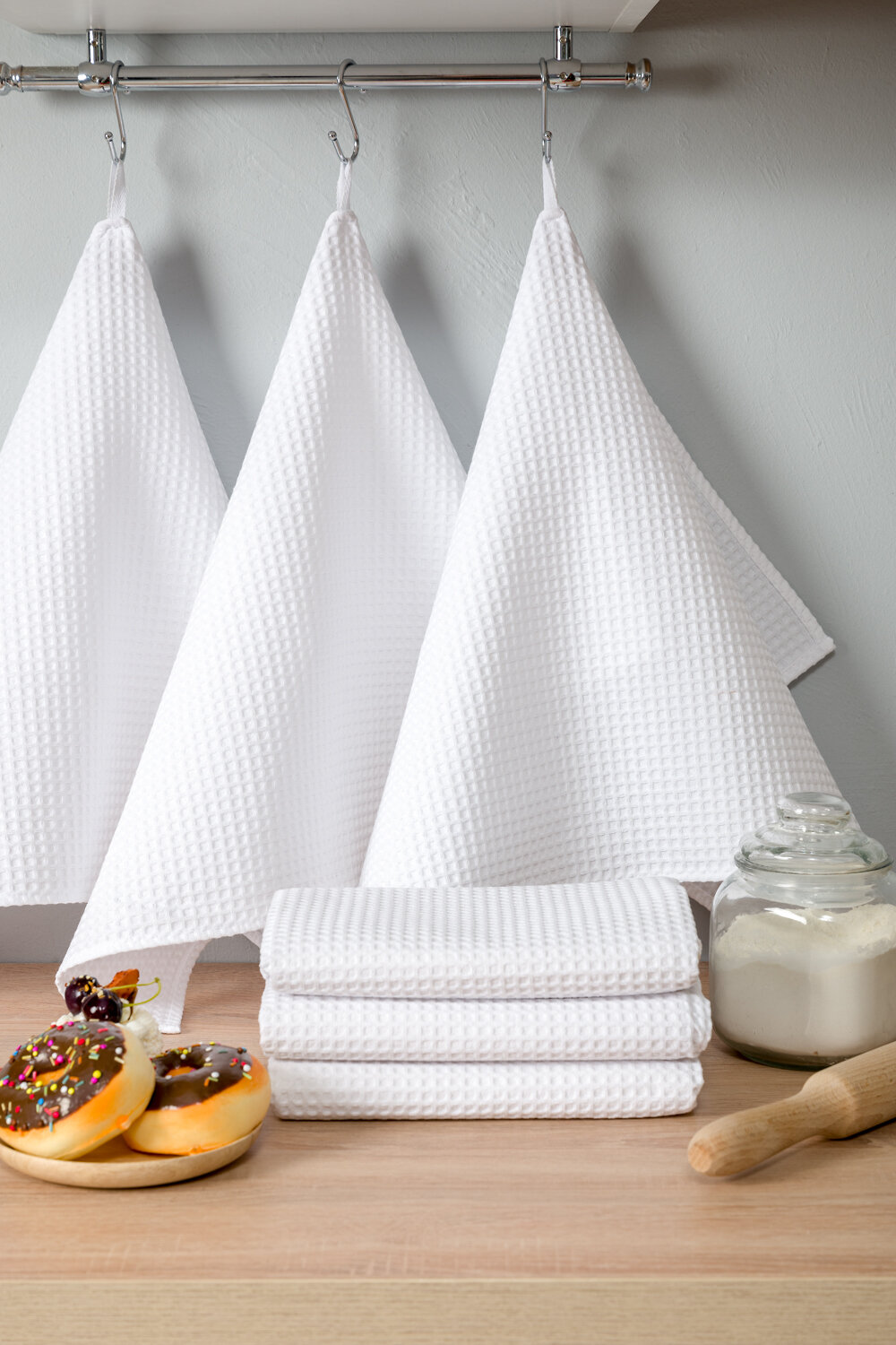 Натали Полотенце 581145 Набор полотенец Элегант в подарочной упаковке белый