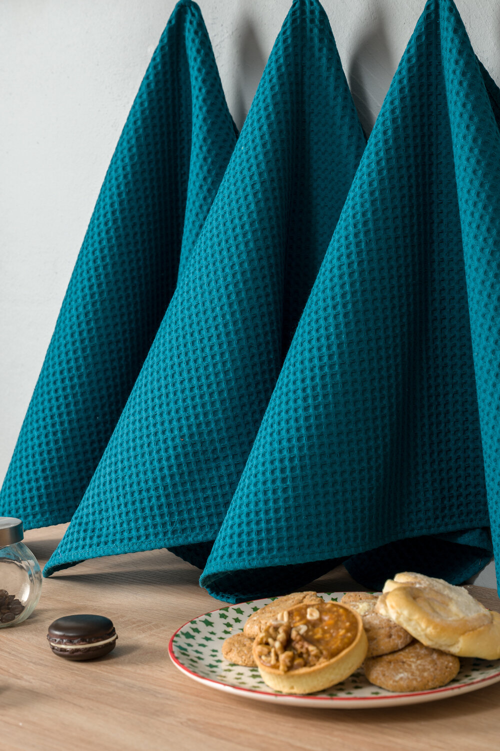 Натали Полотенце 581146 Набор полотенец Элегант в подарочной упаковке изумруд