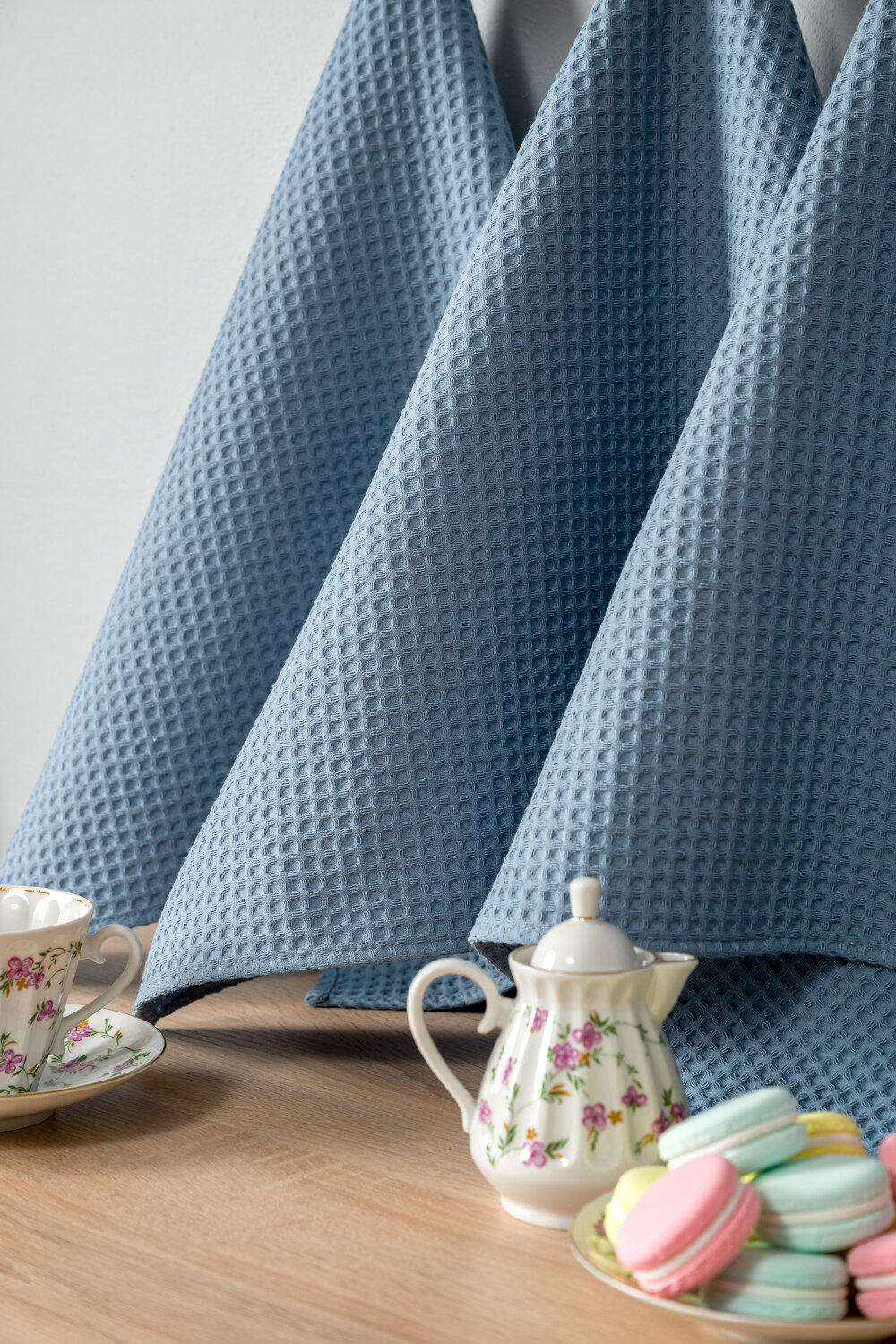 Натали Полотенце 581148 Набор полотенец Элегант в подарочной упаковке серо-голубой