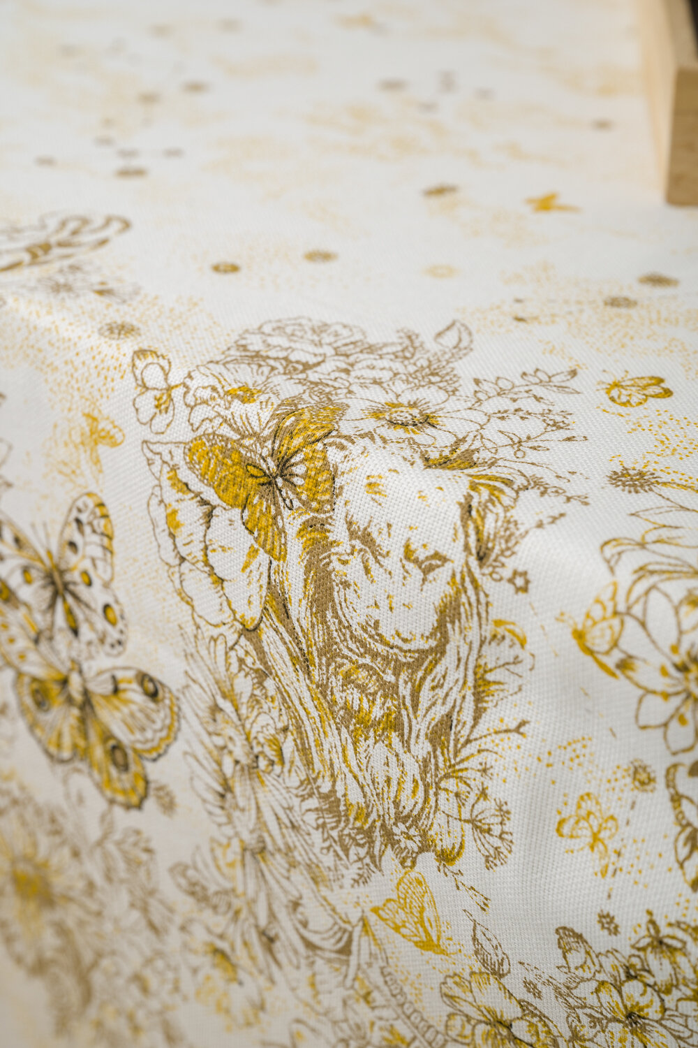 Натали Скатерть 581149 Скатерть Диор золотисто-бежевый