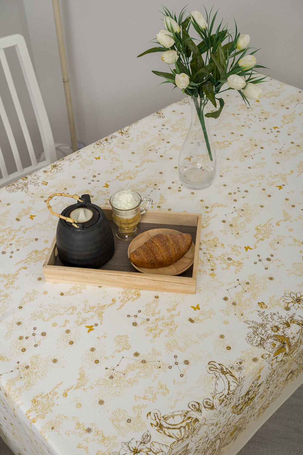Натали Скатерть 581149 Скатерть Диор золотисто-бежевый