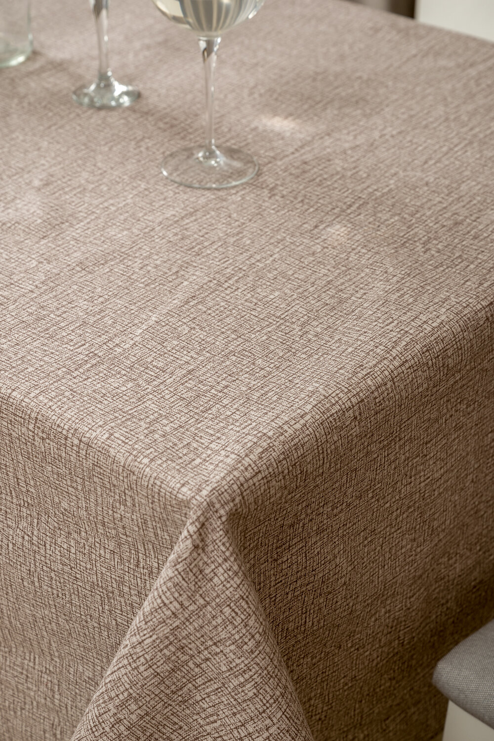 Натали Скатерть 581150 Скатерть Льняное полотно капучино капучино