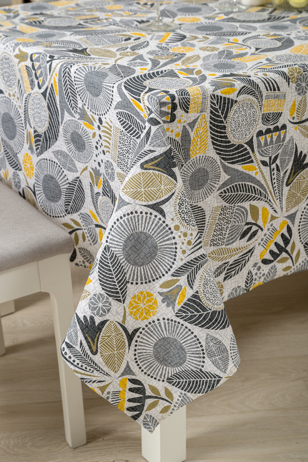 Натали Скатерть 581152 Скатерть Талавера серый