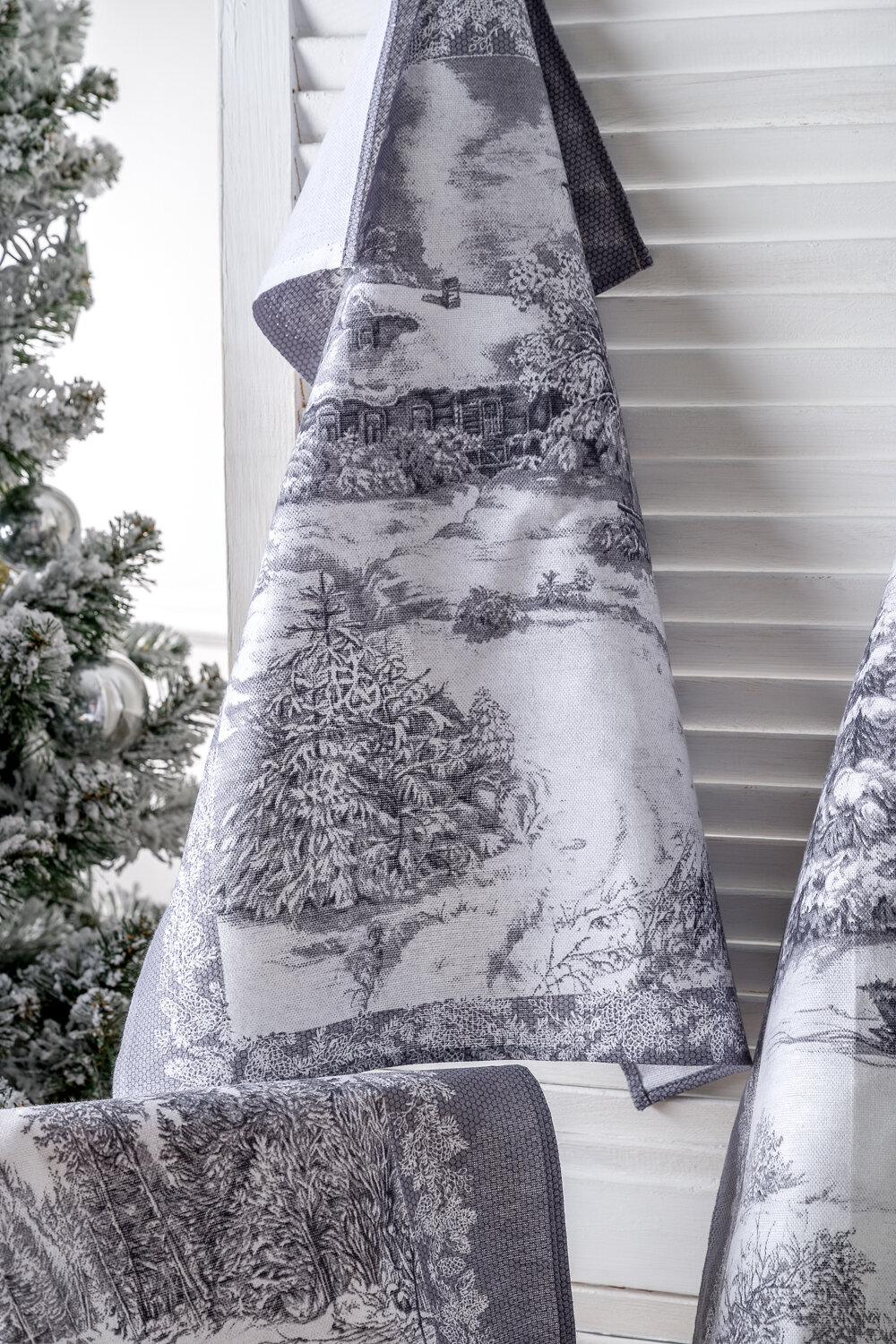 Натали Полотенце 581154 Набор полотенец Северная сказка серый