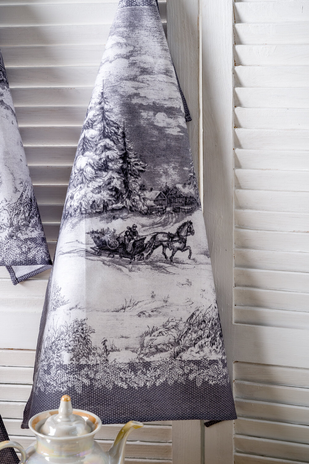 Натали Полотенце 581154 Набор полотенец Северная сказка серый