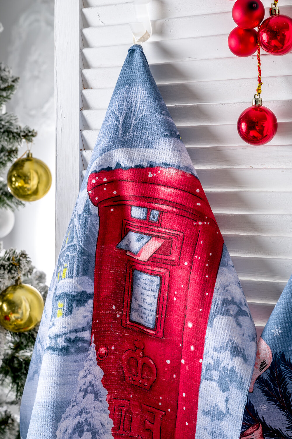 Натали Полотенце 581155 Набор полотенец Санта Клаус зеленый