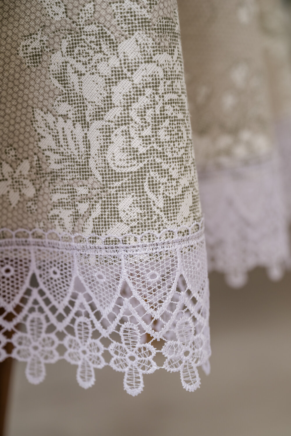 Натали Скатерть 581164 Скатерть Шантильи с кружевом круглая бежевый