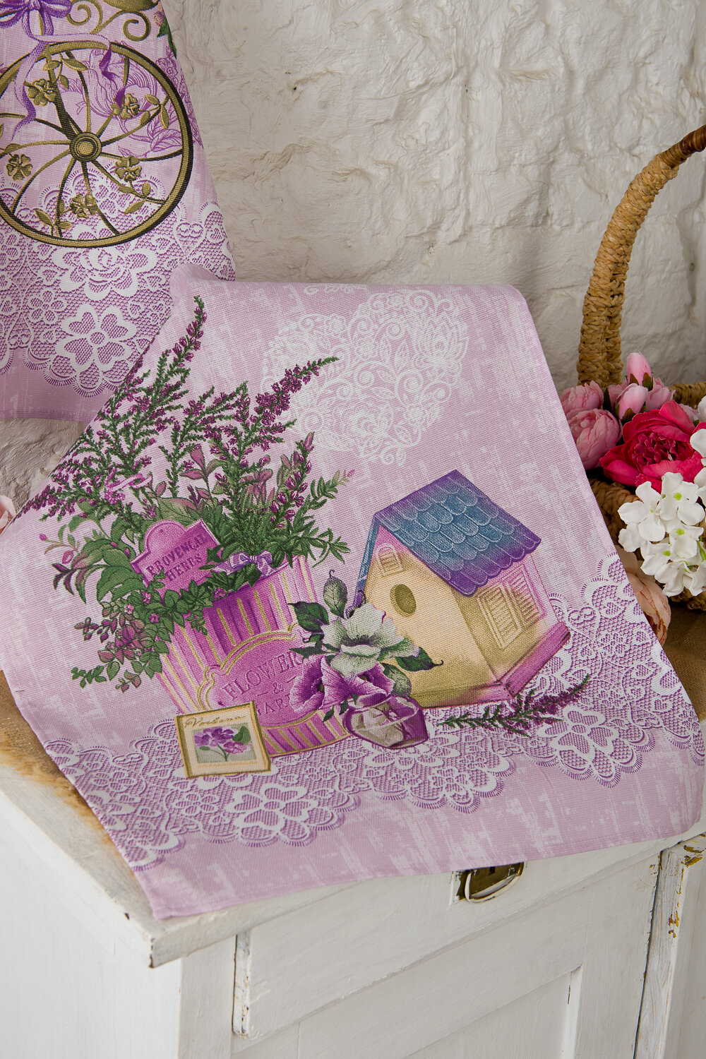 Натали Полотенце 581183 Набор полотенец Лавандовый прованс лавандовый