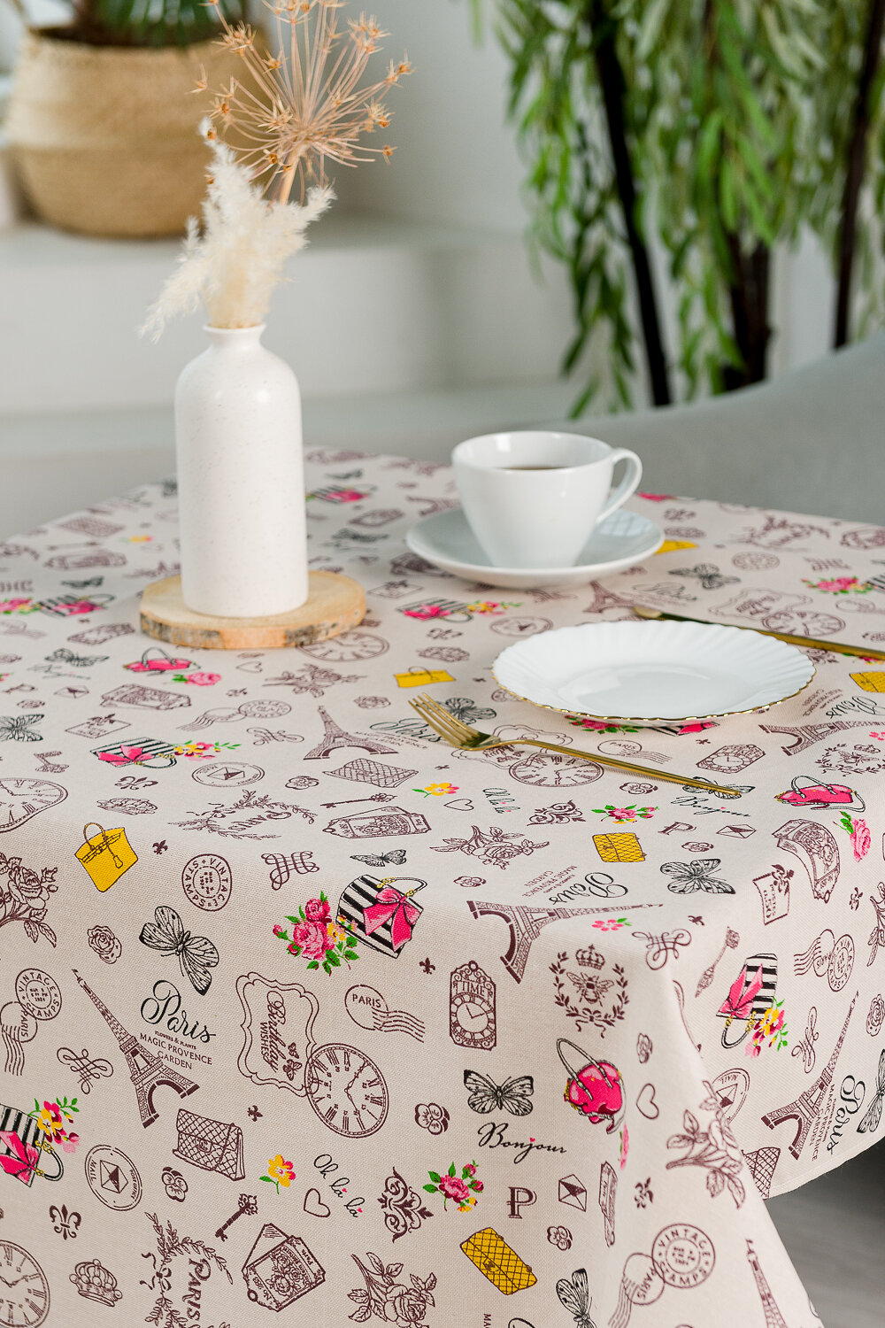 Натали Скатерть 581185 Скатерть Мадам бежевый