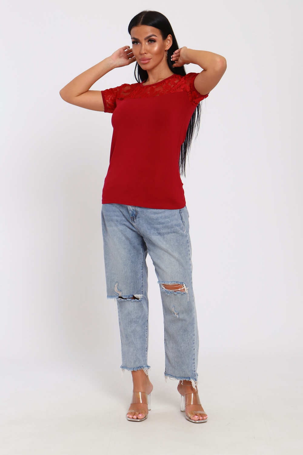 Натали Футболка 581189 35124 бордо