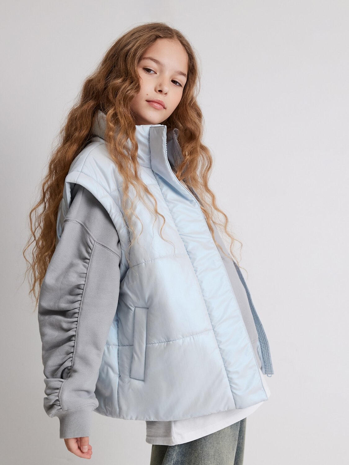 Acoola Куртка 581197 20210130320 серо-голубой
