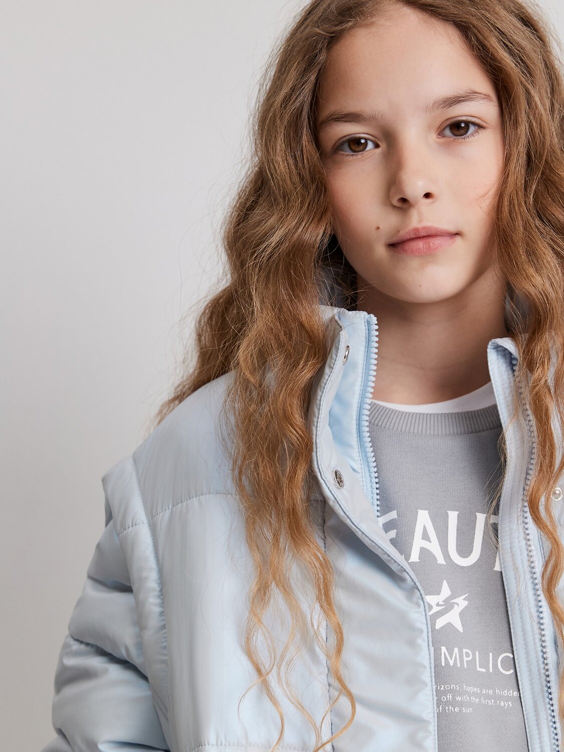 Acoola Куртка 581197 20210130320 серо-голубой