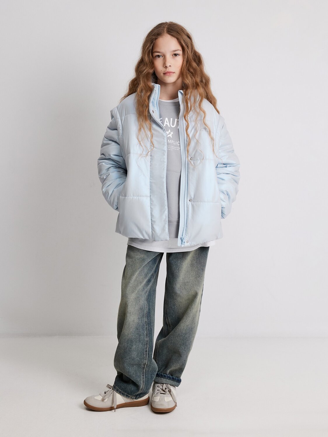 Acoola Куртка 581197 20210130320 серо-голубой