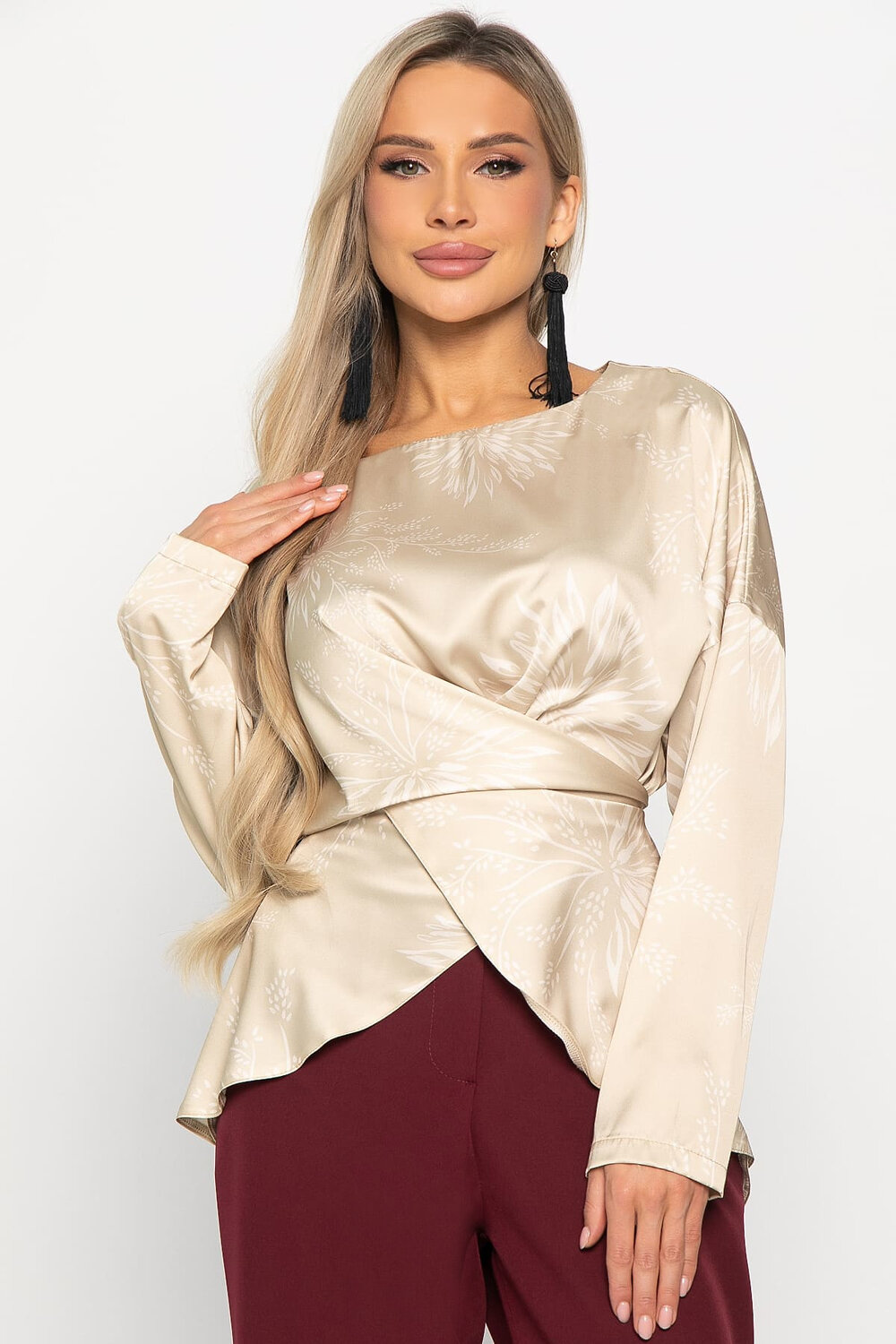 LT Collection Блуза 581266 Б14952-5М бежевый