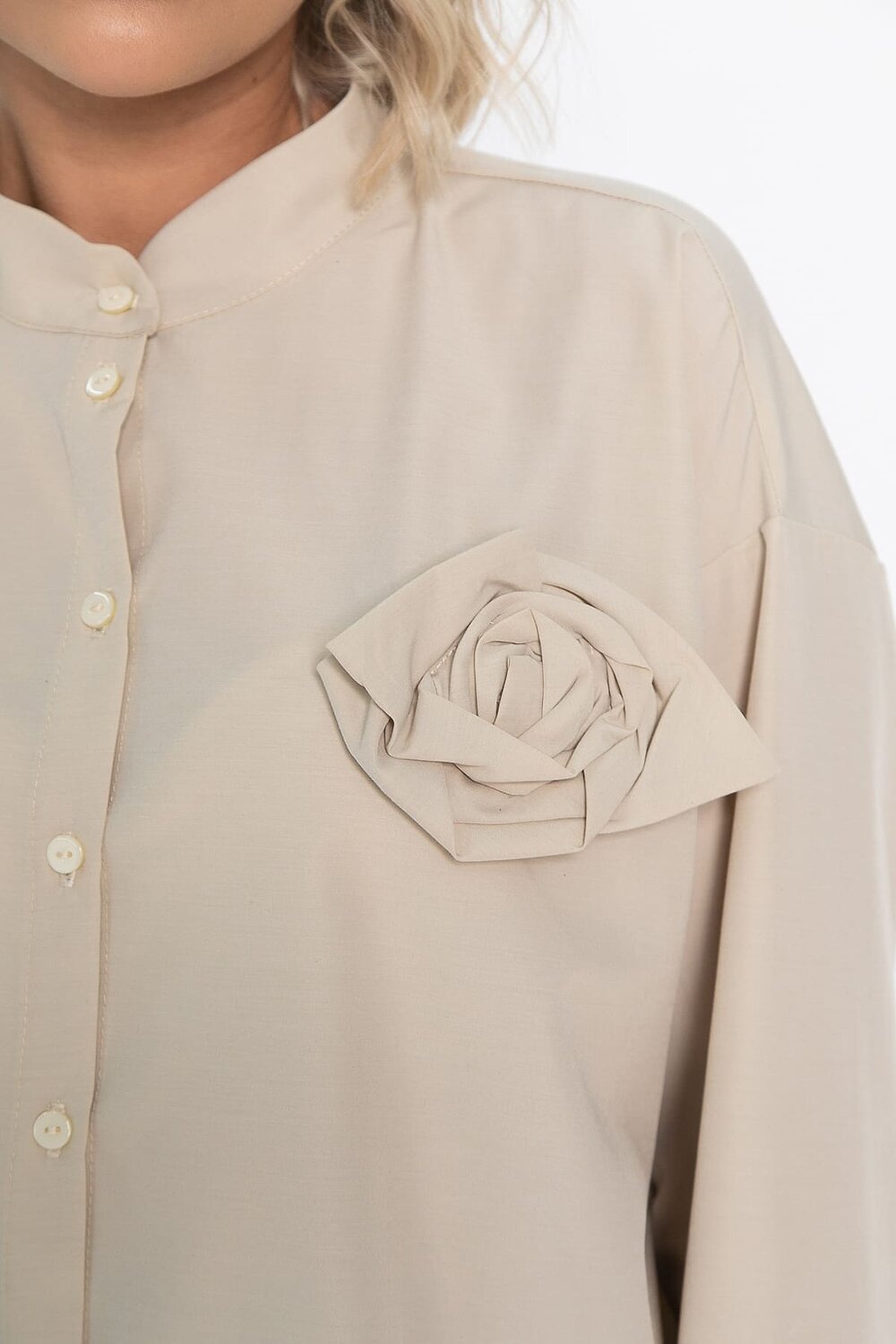 LT Collection Блуза 581268 Б15029-39М бежевый