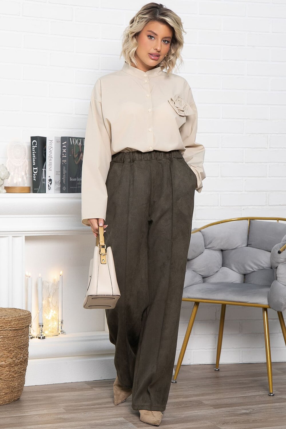 LT Collection Брюки 581269 Б15032-39М хаки