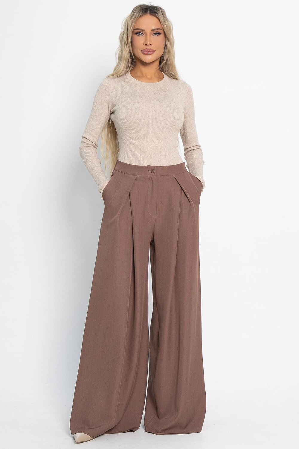 LT Collection Брюки 581270 Б15036-5М коричневый