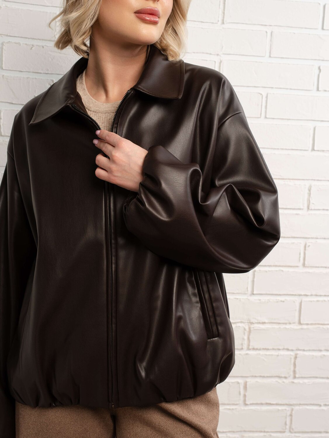 LT Collection Куртка 581279 Б15155-7М темно-коричневый