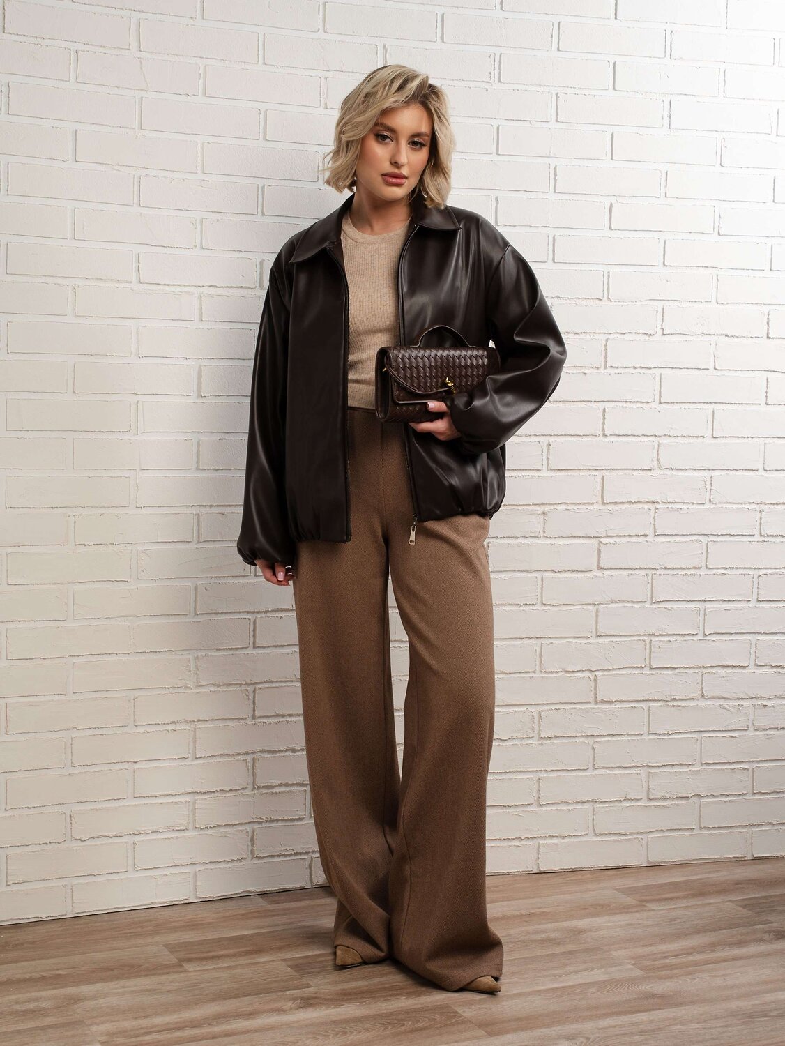 LT Collection Куртка 581279 Б15155-7М темно-коричневый