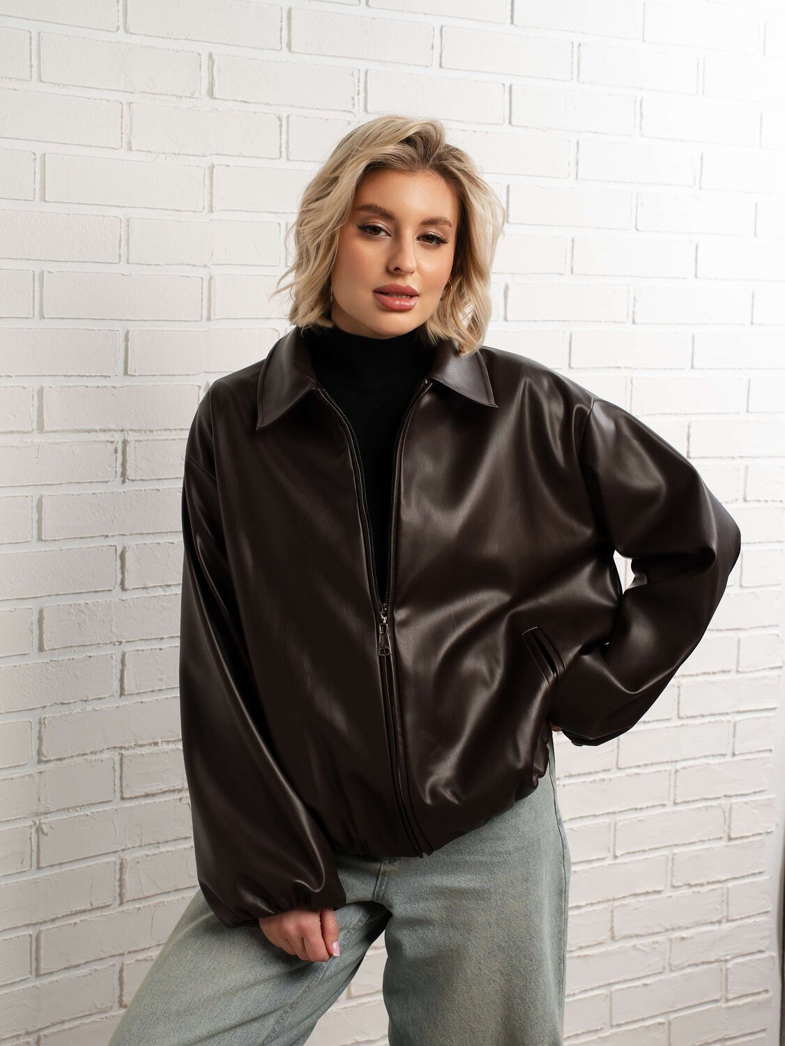 LT Collection Куртка 581279 Б15155-7М темно-коричневый