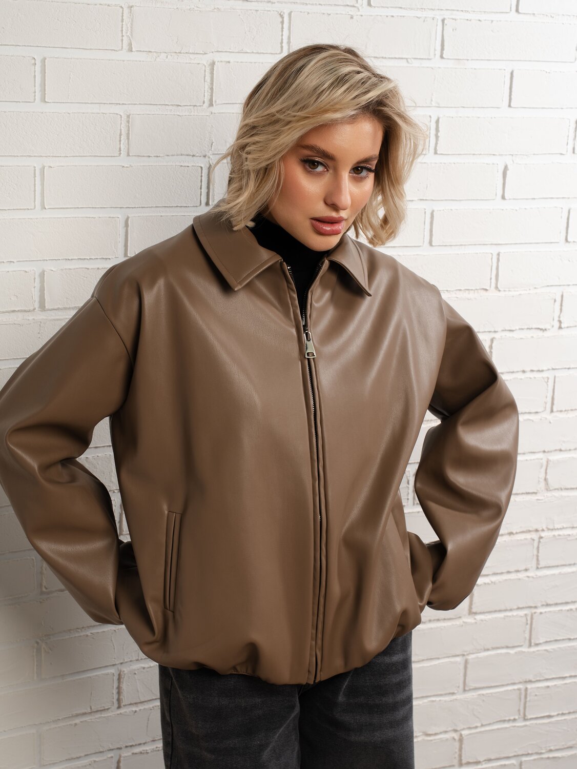 LT Collection Куртка 581280 Б15156-7М коричневый