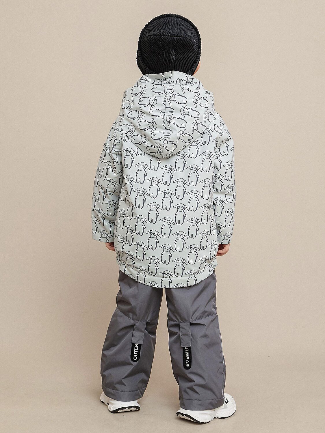 BATIK Комплект 581285 0282-26в Принт серый монохром/кварцевый