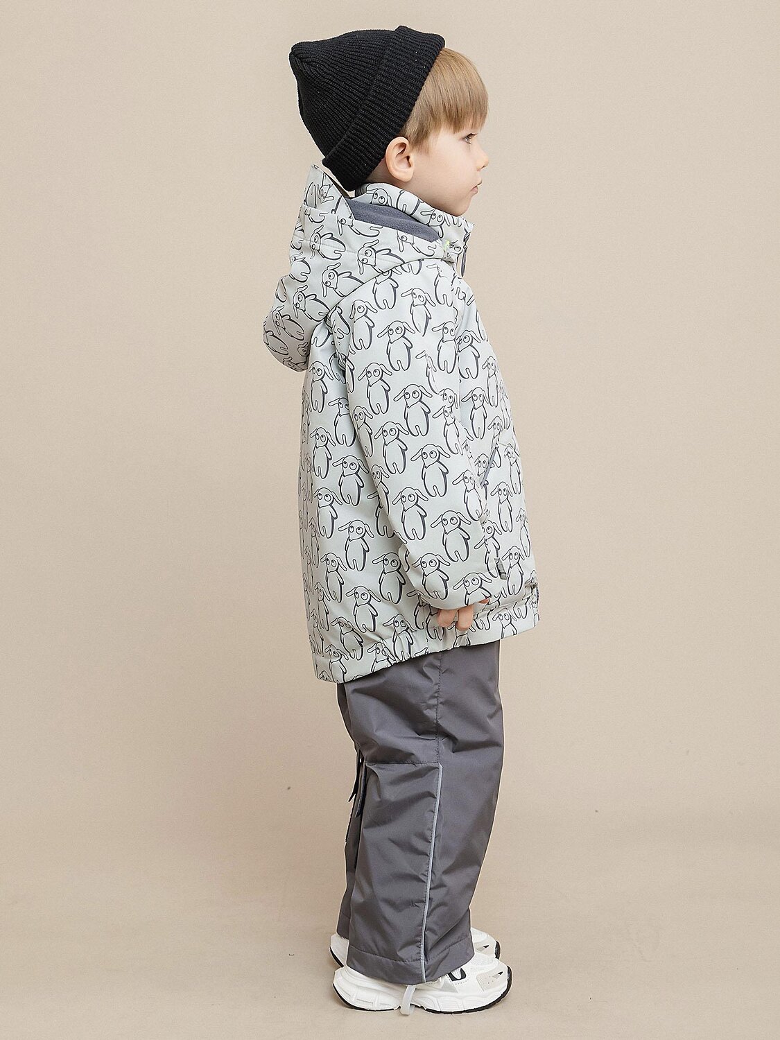 BATIK Комплект 581285 0282-26в Принт серый монохром/кварцевый