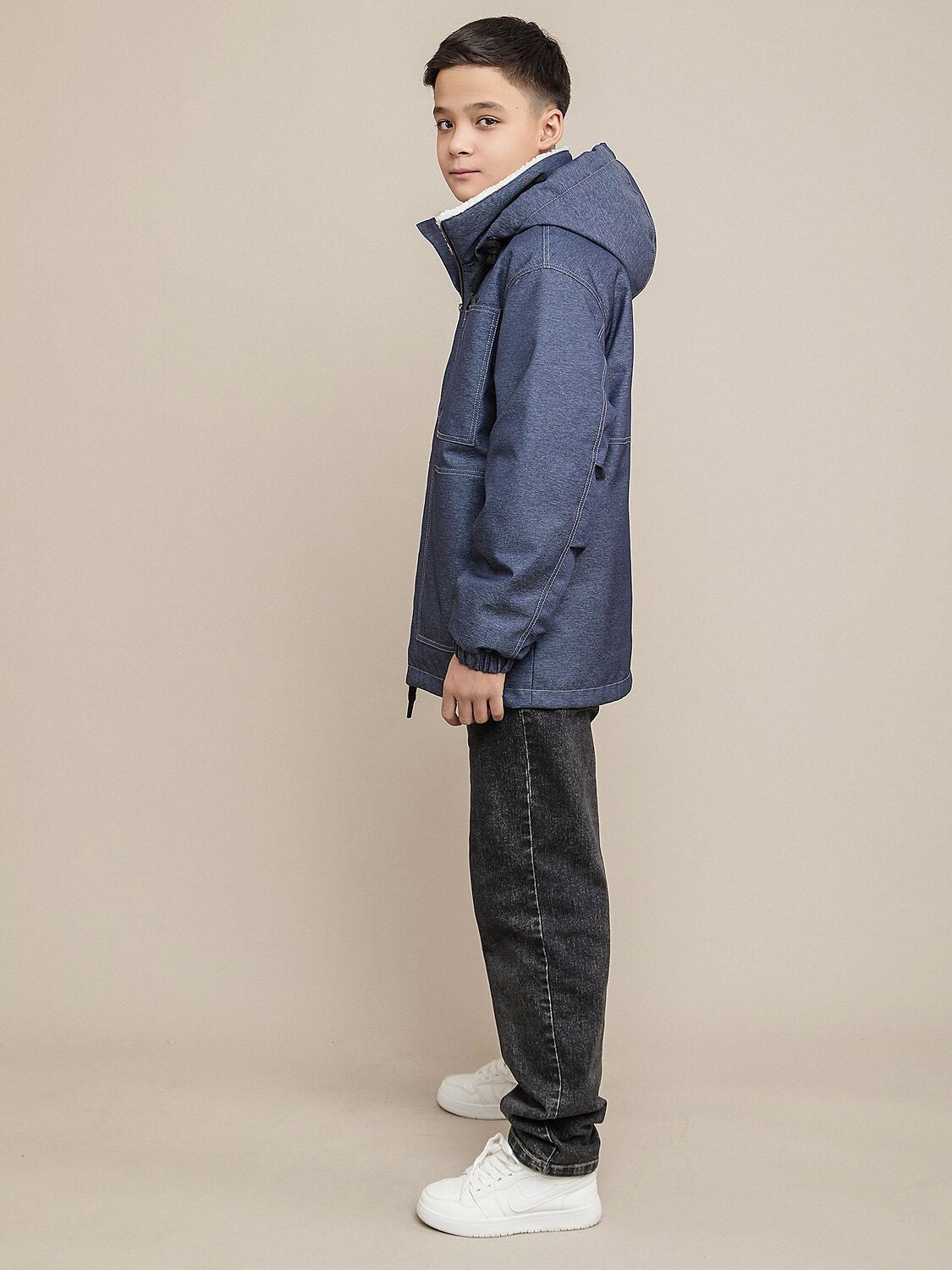 BATIK Куртка 581286 0288-26в-1 Синий деним