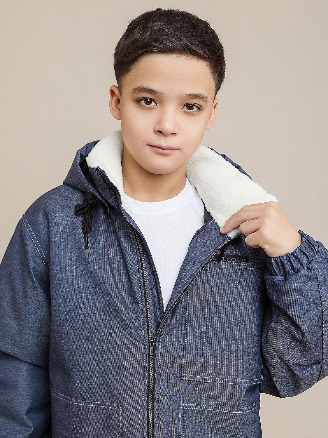 BATIK Куртка 581286 0288-26в-1 Синий деним