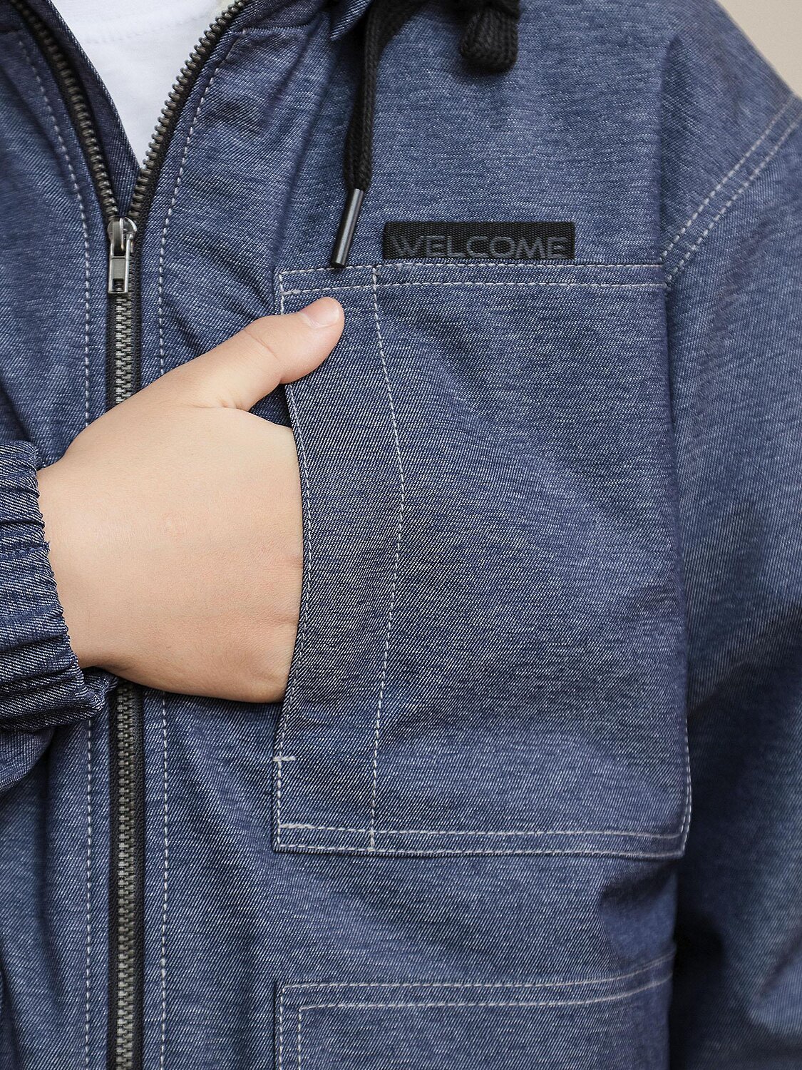 BATIK Куртка 581286 0288-26в-1 Синий деним